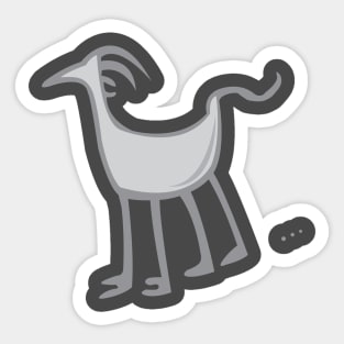 Cave Goat Sticker